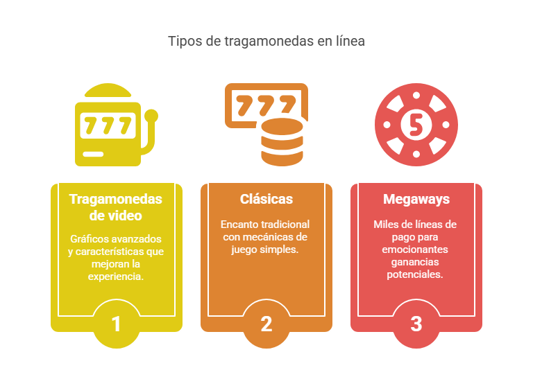 Tipos de tragamonedas en línea